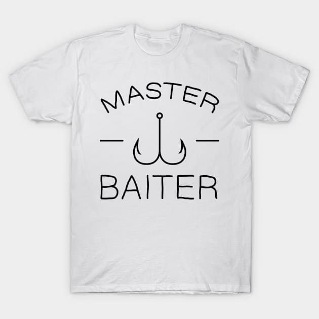 Master Baiter - Fishing T-Shirt by GAz